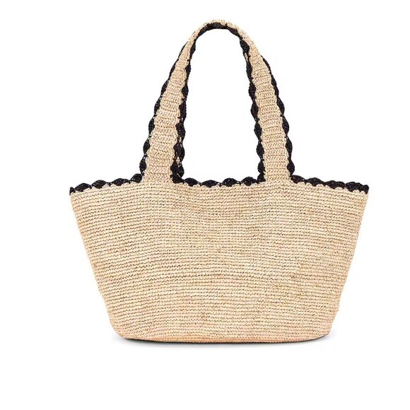 BTB Los Angeles Black Trim Odesa Tote NWT - Picture 1 of 9